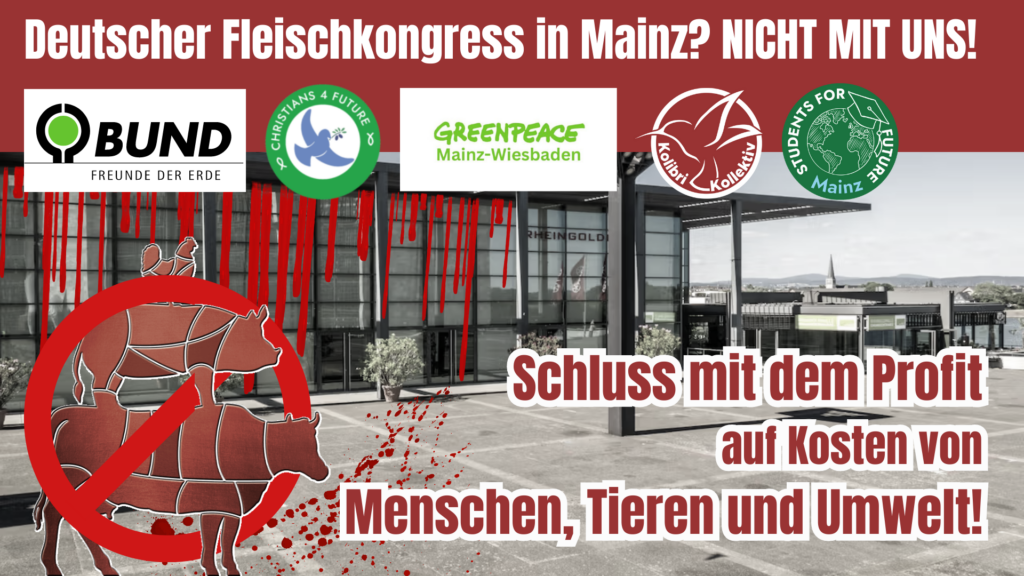 Petition: NEIN zum Deutschen Fleischkongress in Mainz